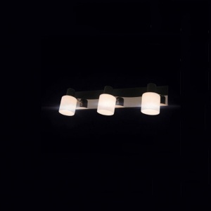 Spot svetiljka chrome/white 3*E27 57 35.1158