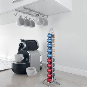 Stalak za kapsule kafe 8x9x38cm Metaltex 363560 001 - Img 3