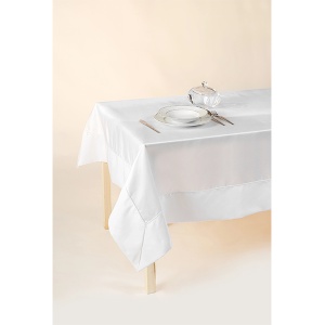 Stolnjak Luksor 140x250cm Poliester bela