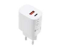 Strujni Fast punjac 1xUSB A+1xTIP C 20W