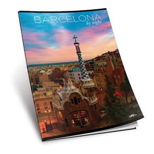 Sveska Barcelona by night A4 meki povez na linije UNL-0723l