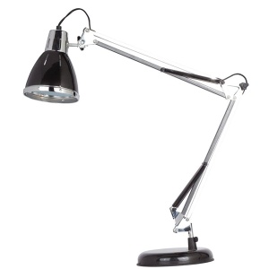 Tehnička lampa Elit sa postoljem crna EL7930