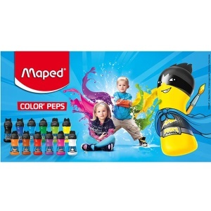 Tempera Maped 75ml Superheroj Crna M810018 - Img 2