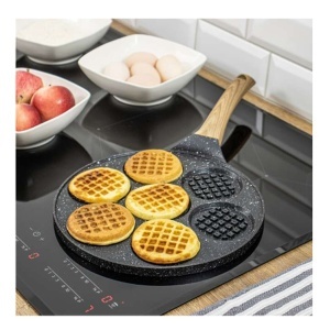 Tiganj za mini palačinke vafle aluminijum 26,5cm Kinghoff KH1668 - Img 2