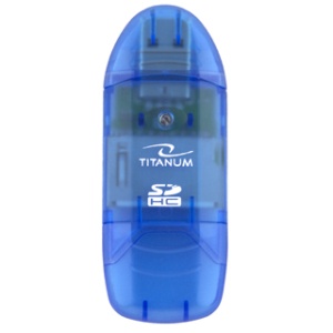 Titanum univerzalni čitač kartica SDHC TA101B