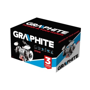 Tocilo dvostrano 370W Graphite 59G383 - Img 2