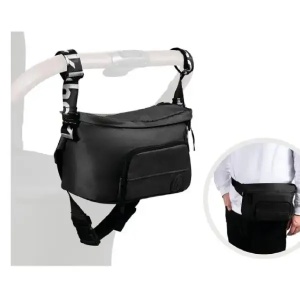 Torba 2 u 1 za kolica 17 x 11 x 32 cm crna Hauck A083271 - Img 2