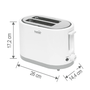 Toster 750 W bela Home HG-KP22 - Img 2