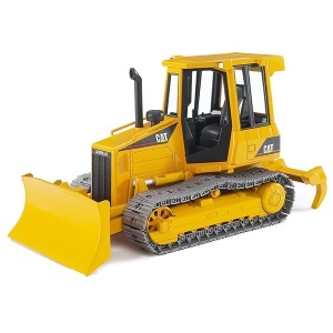 Traktor CAT guseničar čistač Bruder 024437 - Img 1