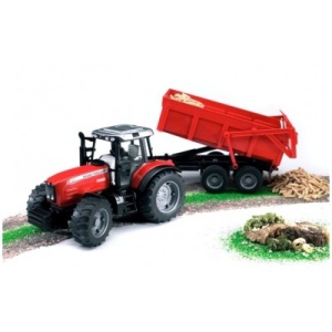 Traktor sa prikolicom Bruder 6540