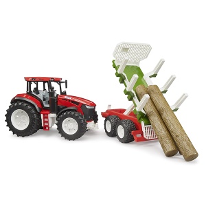 Traktor sa prikolicom za drva Roadmax Bruder 034535 - Img 3