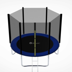 Trambolina Trampolina Premium Stil Plava 305cm sa mrežom i merdevinama - Img 2