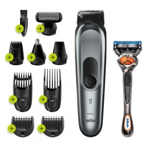 Trimer za kosu i bradu MGK7221 BLK/MTGREY + RZR 504812 - Img 2