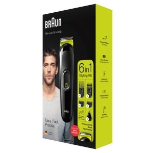 Trimer za kosu i lice MGK3221 BLK-VTGRN Braun 504809
