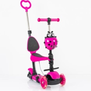 Trotinet 5u1 pink Bubamara TRO0049 - Img 1