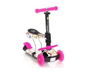 Trotinet Roze Leptiri Lorelli Smart 10390020021