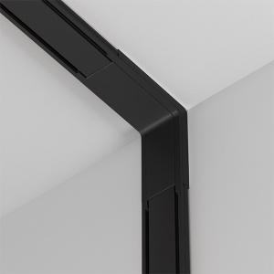 Ugaoni L konektor za ultra slim magnetne šine 145-59557 55x25mm Eurolamp 14722 - Img 2