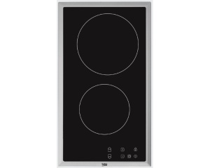 Ugradna staklokeramička ploča Beko HDMC 32400 TX crna 2 zone - Img 2