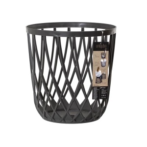 Ukrasna korpa 45x45cm antracit siva Uniqubo 11073
