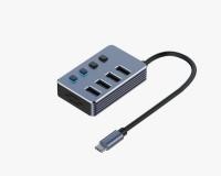 USB 3.1 tip C - HUB Superbrzi 4port USB 3.0 sa prekidacima