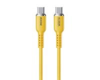 USB-C kabl WeKome WDC-11, 100W, 1,2m, žuti - Img 2