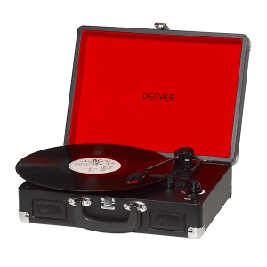 USB gramofon VPL-120 CRNI DENVER 30309
