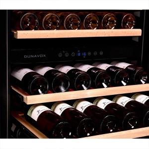 Vinska vitrina dvozonska Dunavox DX-181.490DBK v9612 - Img 2