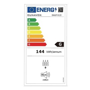 Vinska vitrina jednozonska ugradna Dunavox DAUF-9.22SS v9725 - Img 3