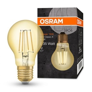 Vintage 1906 LED sijalica GOLD 35 4W 2400 E27 Osram O93090 - Img 2