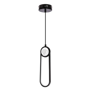 Viseća Lampa Crna 10cm 15W LED 3000K Lacrima 15069
