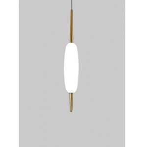 Vislica Luna 160 8W 3000K brass gold 35.0148
