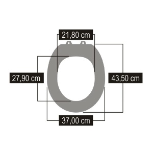 WC daska medijapan Bež DKS17 - Img 2