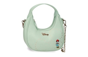 Ženska torba na rame Disney Minnie Luxe eko koža 19x13x8cm zelena 1.2L
