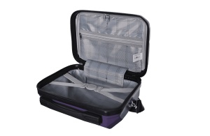 Ženski neseser kofer Enova Capri ABS 30x22x16cm ljubičasta - Img 3