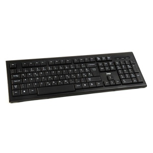 Žična tastaura Kb-Alpha crna MS 1002756