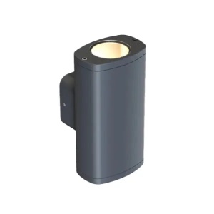 Zidna lampa 2xGU10 IP54 crna E250415