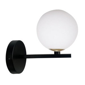 Zidna Lampa Crno Zlatna 1x28 G9 Kama 15039