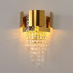 Zidna lampa Gustav 2xEG9 Elmark 955GUSTAV2W/GD - Img 2