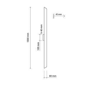 Zidna lampa led Navi 24W 3000K TK Lighting 4510 - Img 4