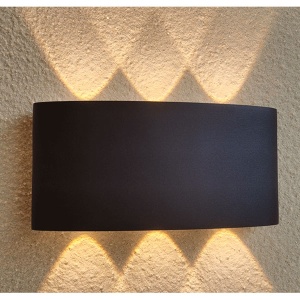 Zidna led lampa 6x1W 4000K IP54 Elmark 969LEDW0640/BL - Img 2