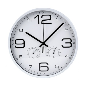 Zidni sat sa termometrom 30cm Vilde 569939 - Img 2