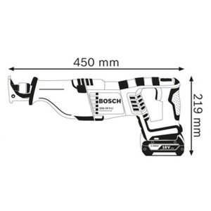 Akumulatorska univerzalna testera GSA 18 V-LI Professional Bosch 060164J00B - Img 2