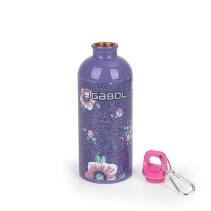 Aluminijumska boca za vodu sa zakačkom 7x21 cm 600ml Lily - Img 2