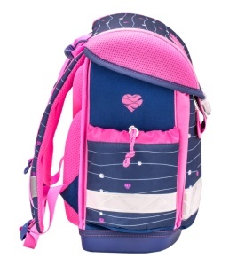 Anatomski ranac za školu Belmil Classy 403-13 Simple Heart 32x19x36cm - Img 2