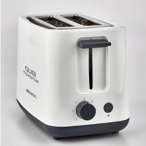 Ariete QUBI, Toster, bela (157), za 2 parčeta, 640-760W - Img 2