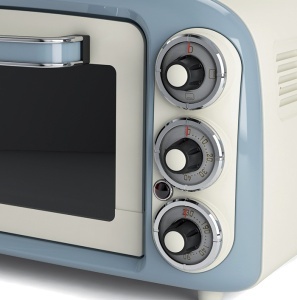 Ariete VINTAGE Mini rerna, plava (979),18l, 1380W - Img 5