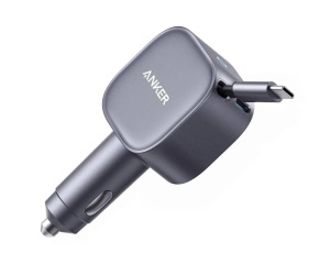 Auto punjač Nano 75W srebrni Anker sa USB-C kablom - Img 3