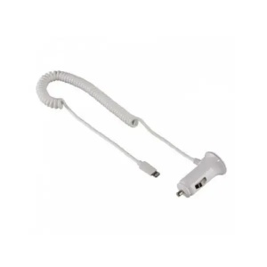 Auto punjač za Apple iPhone 5/5s/5c HAMA MFI, beli 102096