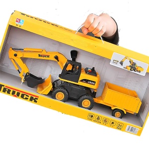 Bager utovarivač sa prikolicom Linda 073241 - Img 2
