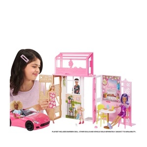 Barbi kuća sa galerijom i barbikom Barbie 007677 - Img 4